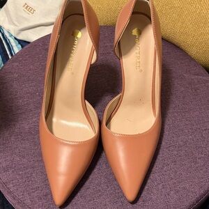 Rich Tree Women's Elegant Tan Heels